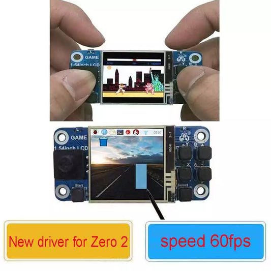 Raspberry Pi 1.54inch LCD Touchscreen Game Hat