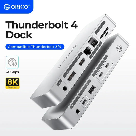ORICO Thunderbolt 4 Docking Station Type C to HDMI- Mac, Windows