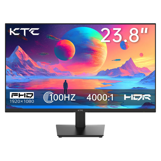 24 Inch 1080P Monitor 100Hz, FreeSync Gaming Monitor, HDMI, VGA