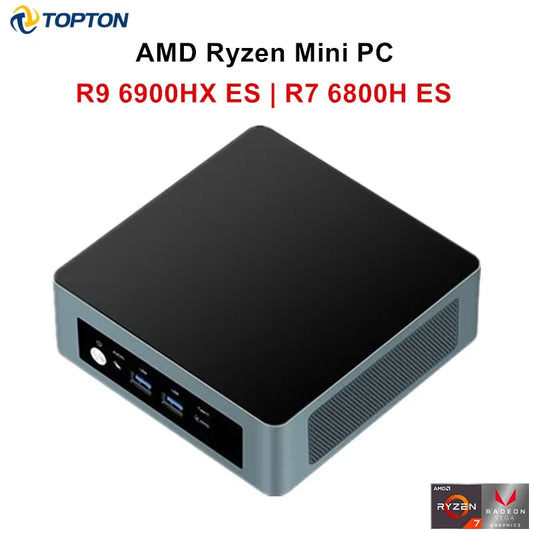 Topton AMD Mini PC, Ryzen 7/9, 2.5G NVMe, Windows 11 Pro, WiFi6E